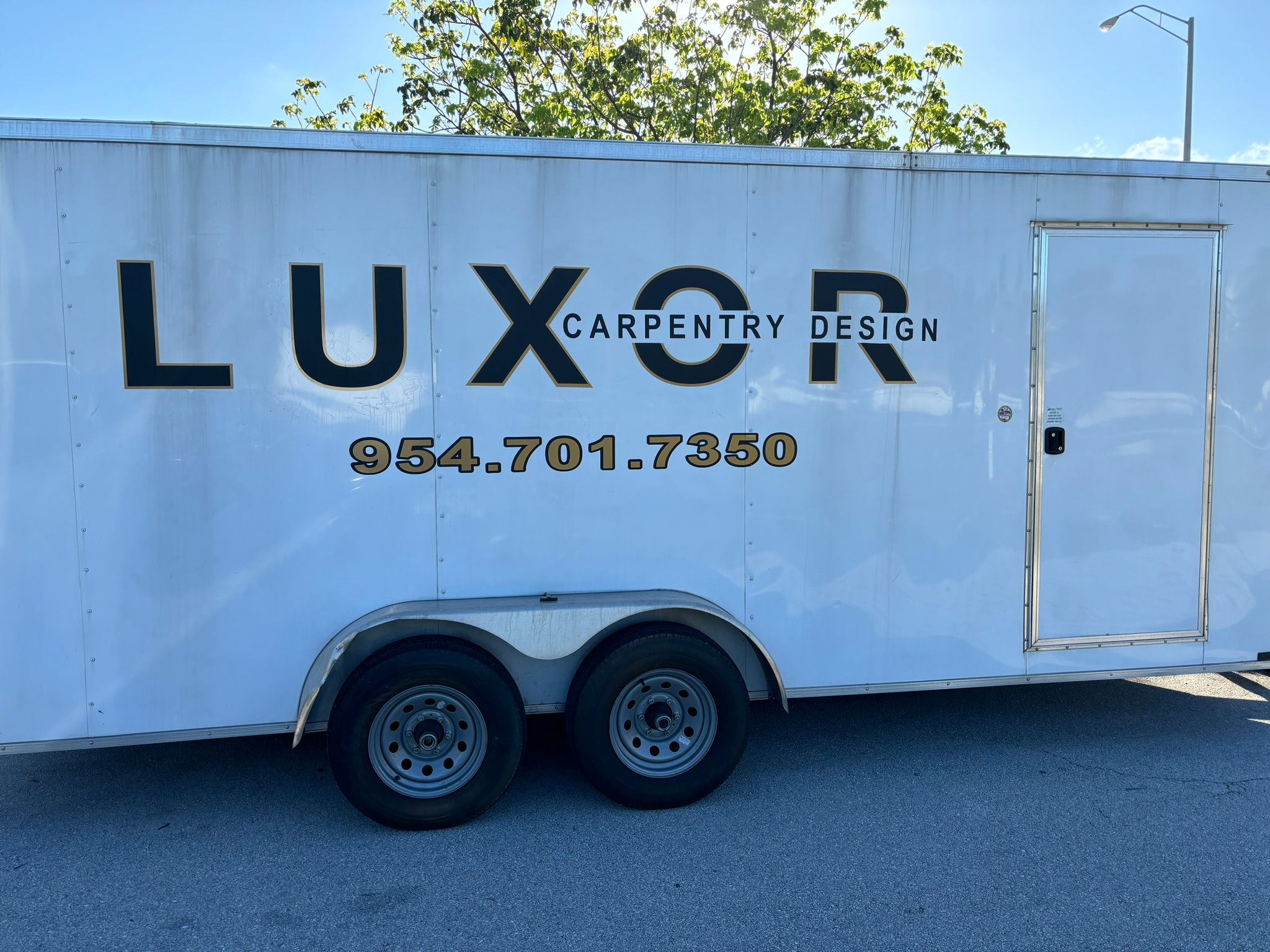 Custom vehicle wrap for a food truck